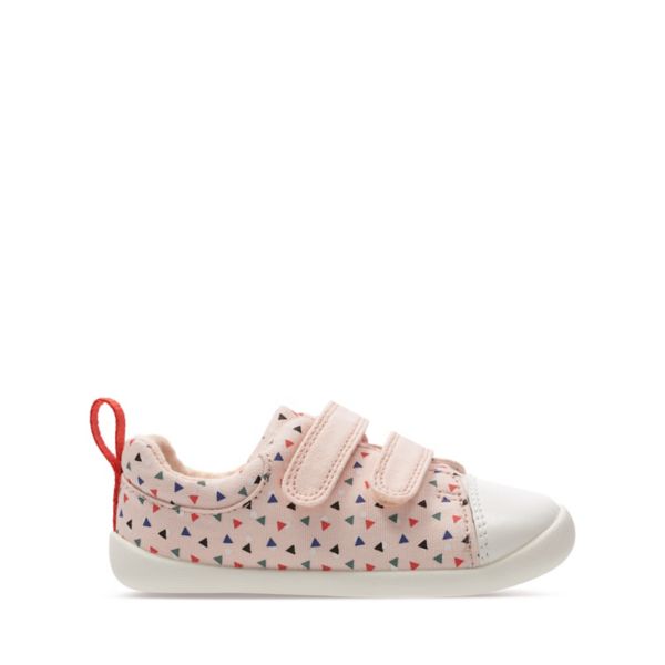 Clarks Girls Roamer Craft Toddler Canvas Pink | CA-7234680